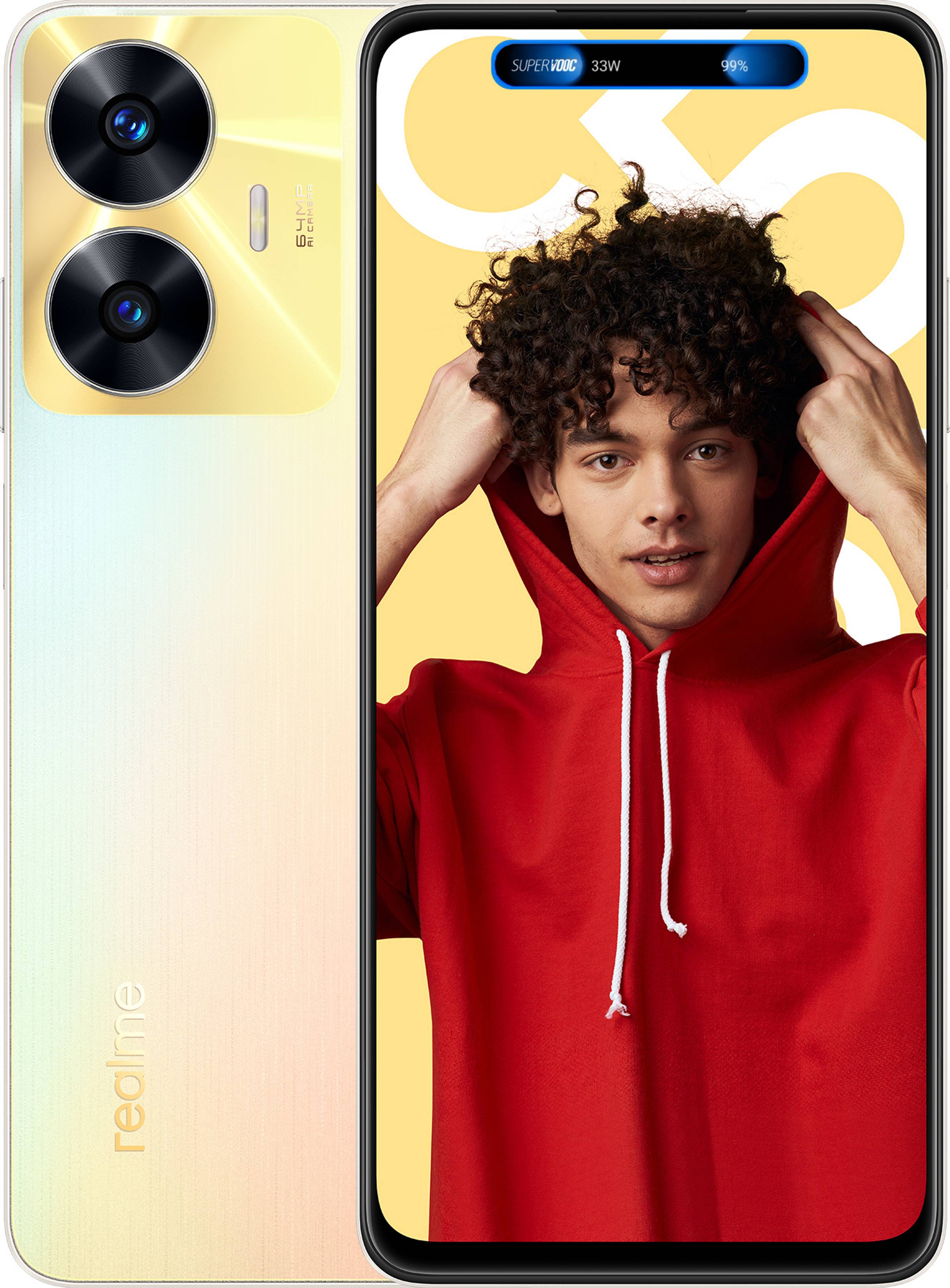 realme C55, front