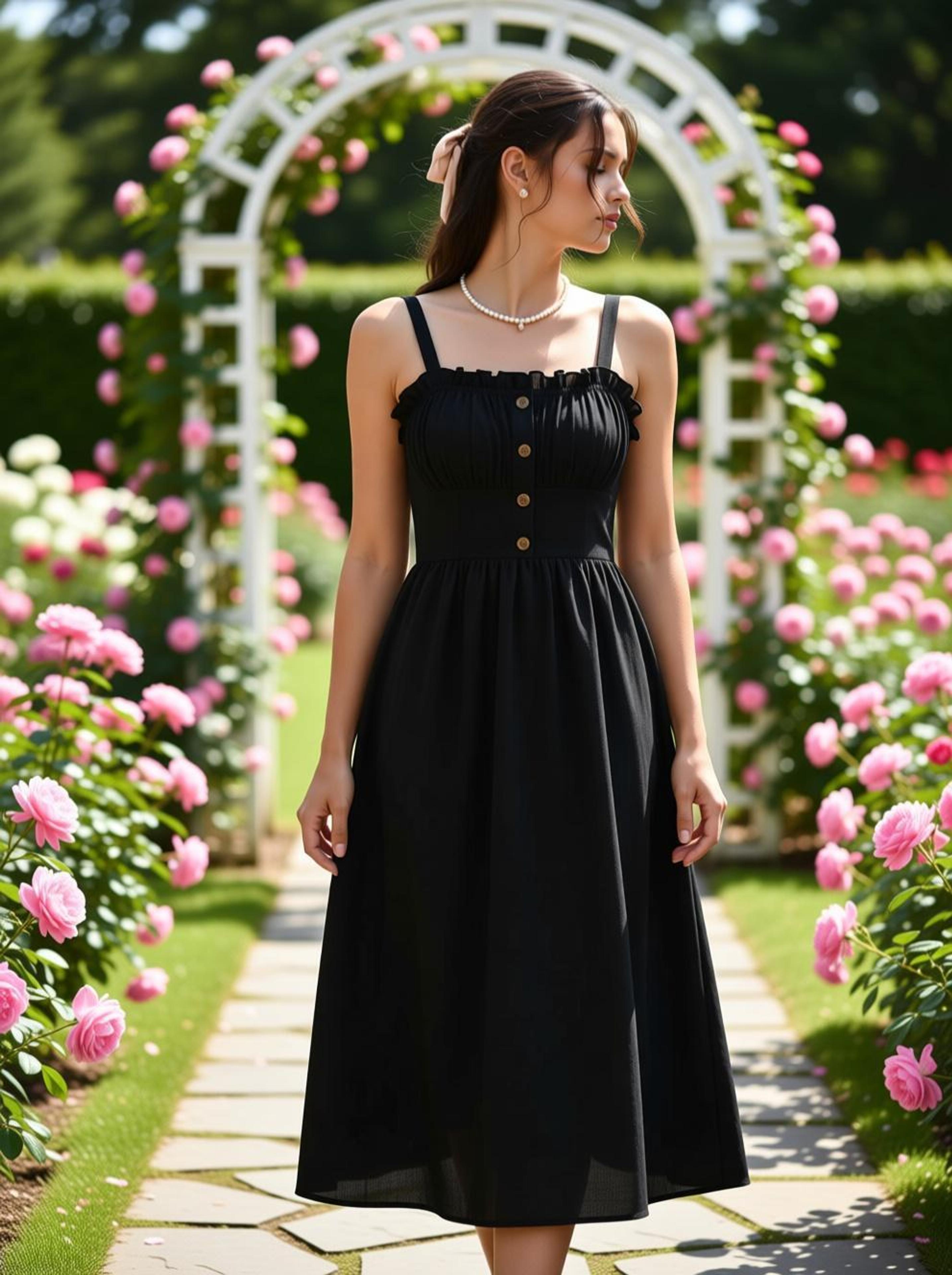 Sidha Apparels Women A-line Black Dress - 82% off at DetectaDeal