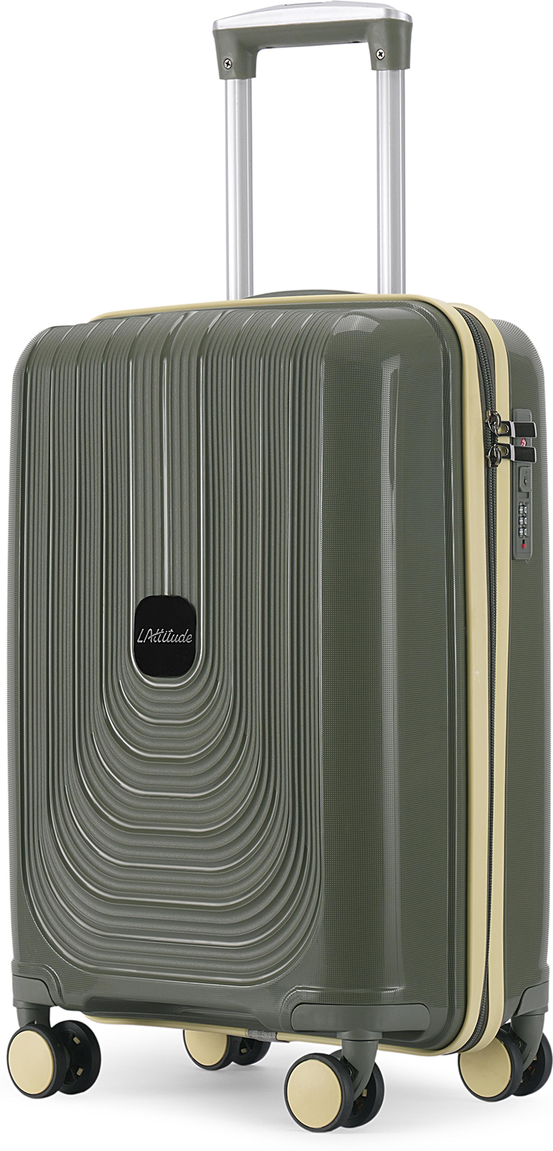 LATTITUDE by Provogue Origin 55cm Trolley Bag Cabin Suitcase 8 Wheels - 20 inch - 88% off at DetectaDeal