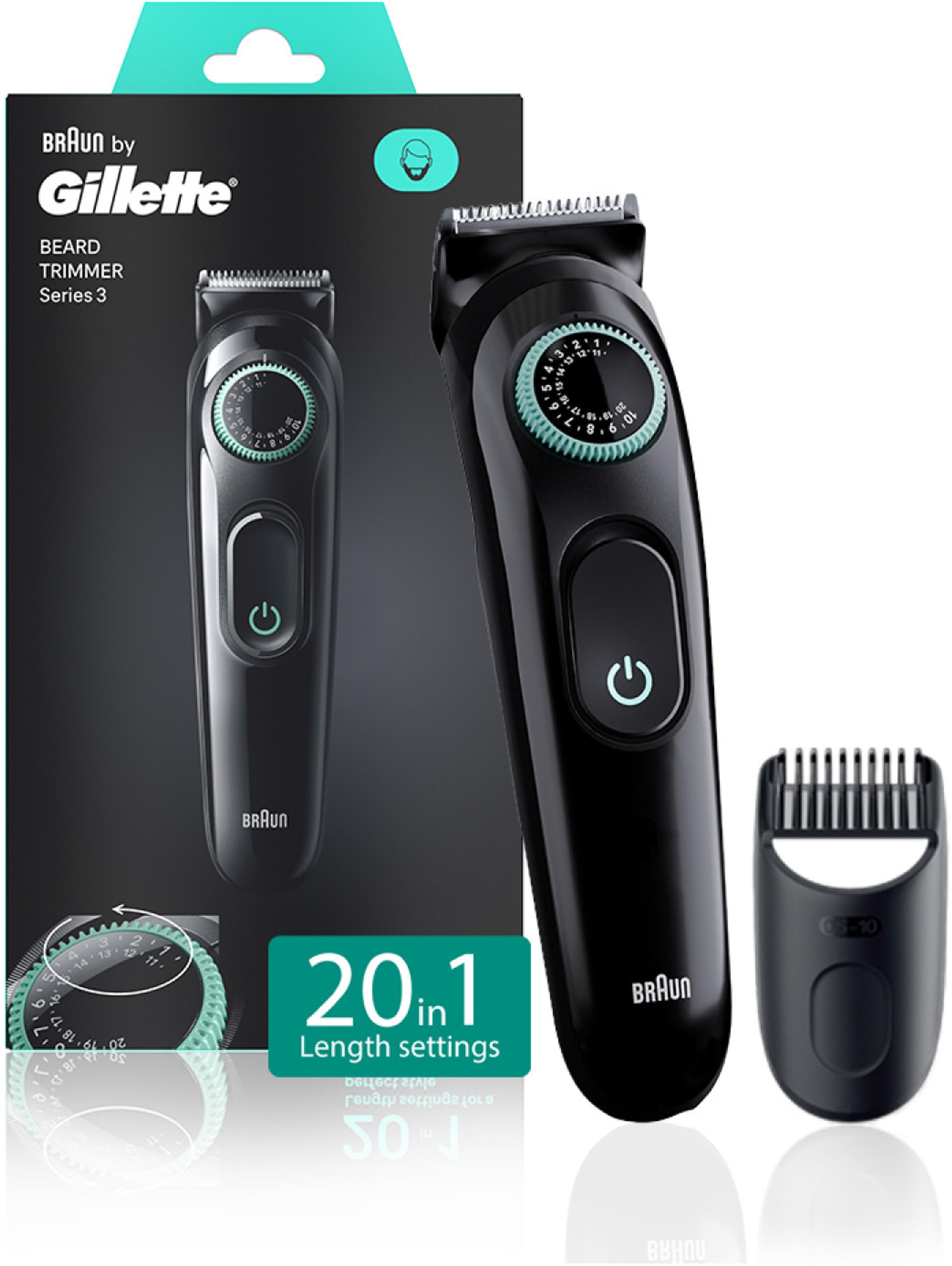 Gillette Trimmer BT 3 Series IN Trimmer 50 min Runtime 20 Length Settings - 28% off at DetectaDeal