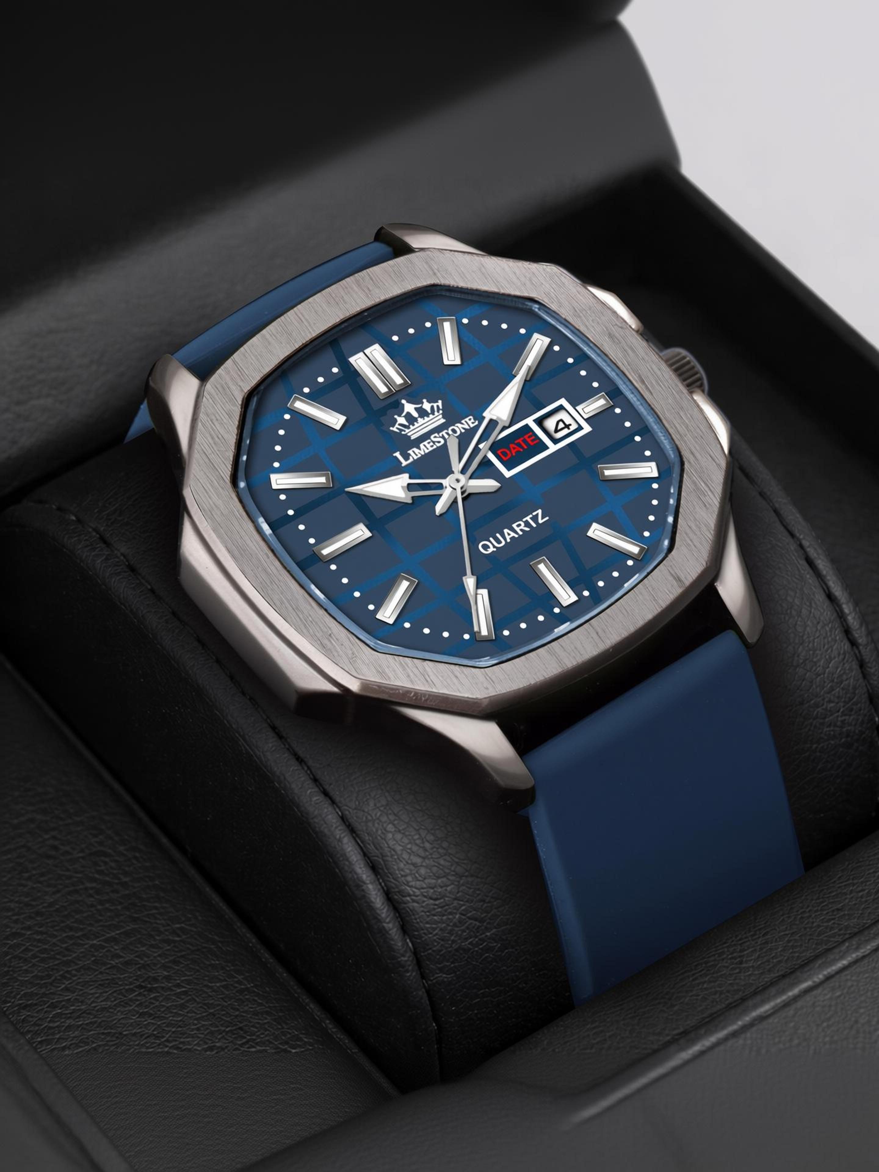 LIMESTONE Analog Watch - For Men - 81% off at DetectaDeal