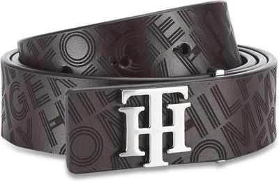 TOMMY HILFIGER Men Casual Brown Genuine Leather Belt