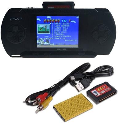 Clubics Latest PVP Gaming Console - Video Game for Kids (PVP-Black) 1 GB with Super Mario, Contra Limited Edition