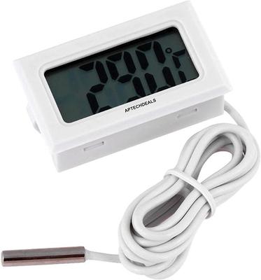 Thinkever Mini LCD digital thermometer sensor wired for Room temperature Instant Read Thermocouple Kitchen Thermometer