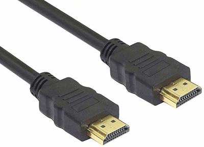 IKIS TV-out Cable 1.5m - High Speed HDMI Cable Male to Male Cable for LED/LCD TV, PC Monitor, Setup Box - 1.5m HDMI Male to Male Cable for 3D PS3, Xbox 360, Blueray, HDTV, Plasma TV, LED and LCD (Black)