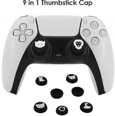 Tech Aura 9 Pieces Replacement Thumb Grips Caps Gaming Accessory Kit