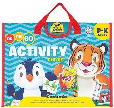 School Zone on the Go Activity Learning Playset (English, General merchandise, Zone School)
