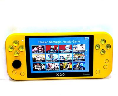 Clubics X20 5.1" HD Screen Gaming Console with 8GB + Music Player - Yellow HD Edition