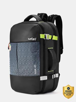 SAFARI Seek Expandable Unisex with Suitcase compartment 45 L Large Laptop Backpack
