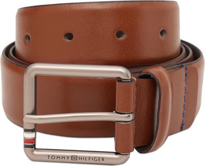TOMMY HILFIGER Men Casual Tan Genuine Leather Belt