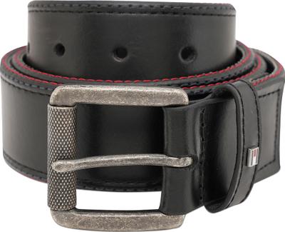 TOMMY HILFIGER Men Casual Black Genuine Leather Belt