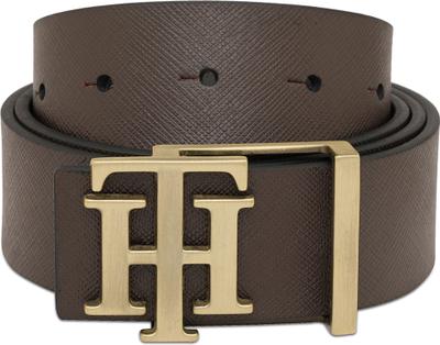 TOMMY HILFIGER Men Brown Genuine Leather Reversible Belt