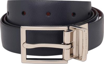 TOMMY HILFIGER Men Blue Genuine Leather Reversible Belt