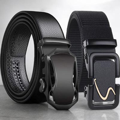 Roadster Men Casual, Formal, Evening, Party Black Artificial Leather, Nylon Belt