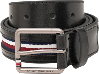 TOMMY HILFIGER Men Casual Black Genuine Leather Belt