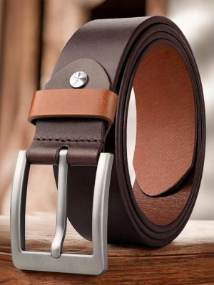 Roadster Men Formal Brown Genuine Leather Belt