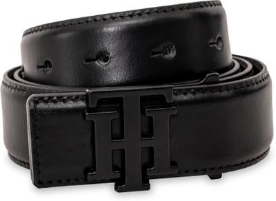 TOMMY HILFIGER Men Casual Black Genuine Leather Belt