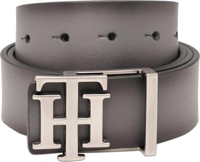 TOMMY HILFIGER Men Casual Black Genuine Leather Reversible Belt