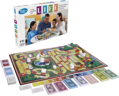 HASBRO GAMING The Game of Life Board Game for Kids Ages 9 and Up Strategy & War Board Game