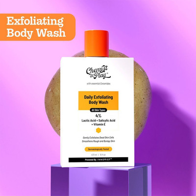 Chemist at Play Exfoliating Body Wash with Lactic Acid, Salicylic... more