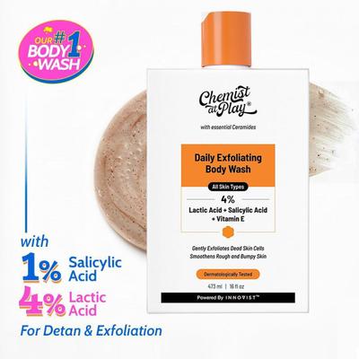 Chemist at Play Lactic & Salicylic Acid Exfoliate Body Wash