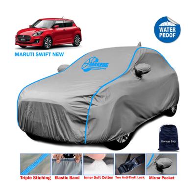 GARREGE Car Cover For Maruti Suzuki Swift (With Mirror Pockets)