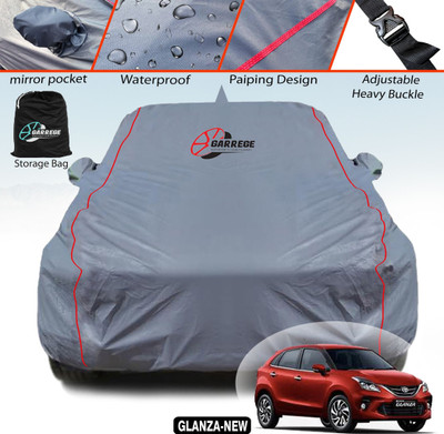GARREGE Car Cover For Toyota Glanza, Glanza G (With Mirror Pockets)