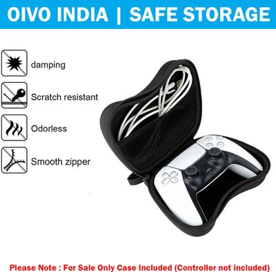 OIVO INDIA Pouch for PS5, PS4, Xbox One, Xbox 360, Xbox X, Xbox Series S, Nintendo Switch Pro Controller, Other Controllers