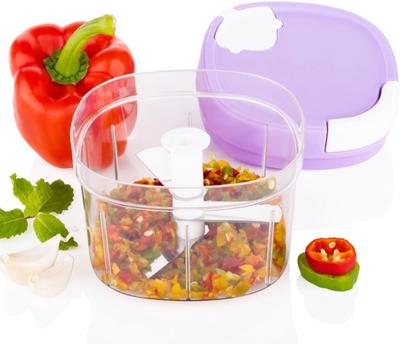 newway by NA 600 ml Vegetable & Fruit Cutter Chopper - Multicolour Vegetable & Fruit Chopper