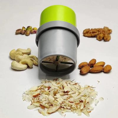 DIGSMORDEN by NA Dry Fruit Cutter Slicer Chocolate Nut and Butter Slicer with 3 in 1 Blade Chopper