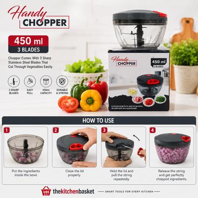 thekitchenbasket Vegetable & Fruit Chopper