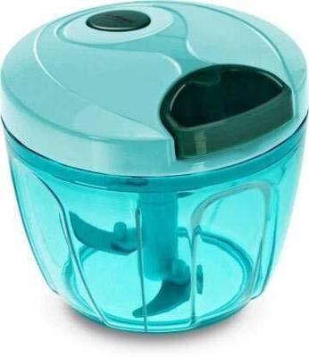 koktailkitchen Handy Mini Chopper Vegetable Cutter with 3 Blades and Pull Handle Fruit Cutter Vegetable & Fruit Chopper