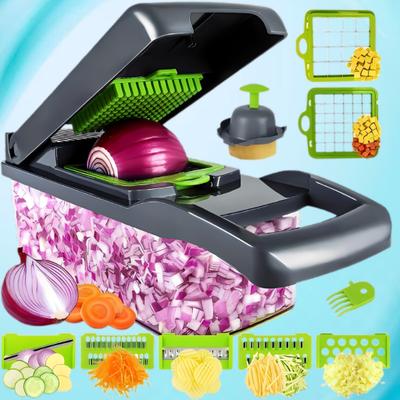 PICKORA Kitchen Slicing and Dicing Device for Home Cooking Vegetable & Fruit Chopper
