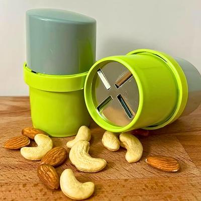 GroomEssentials Chopper Hand-Operated Nut Cutter Machine for Kitchen Gadgets & Home Vegetable & Fruit Chopper