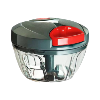 DDecora 3 Stainless Steel Blade, powerful mini handy quick 450 ml (GRAY) Vegetable & Fruit Chopper