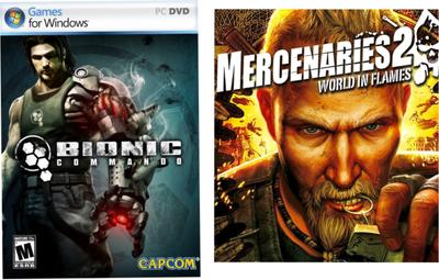 Bionic Commando & Mercenaries 2 World In FlamesPc Game (Offline Only) Full Games. (Complete Edition)