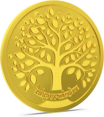 Aspect Bullion & Refinery Kalpavriksha 24 (995) K 1 g Gold Coin