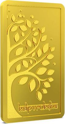 Aspect Bullion & Refinery Kalpavriksha 24 (999) K 1 g Gold Bar