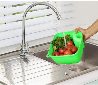 TRUE INDIAN Plastic Strainer & Colander, Rice, Fruits & Vegetable Strainer, Noodles & Pasta Strainer