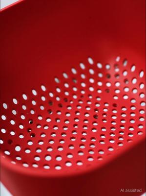 COOL INDIANS best quality Plastic Kitchen Rice Fruits Vegetable Noodles Pasta Washing Bowl and Strainer for Storing and Straining Plastic Fruit & Vegetable Basket Strainer