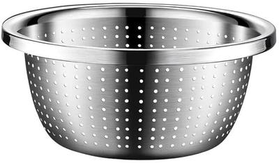 crega Fine Mesh Strainer Colander Basin Drainer Kitchen Gadgets Sink Strainer Bowl Colander
