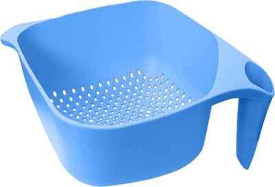 TRUE INDIAN Water Strainer or Rice|Fruits|Vegetable Washer Bowl &Noodles|Pasta Mixing Strainer