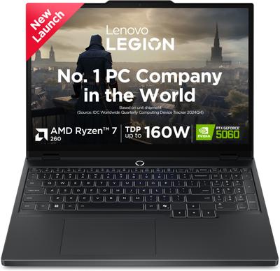 Lenovo Legion 5 2025 AMD Ryzen 7 Octa Core 260 - (16 GB/1 TB SSD/Windows 11 Home/8 GB Graphics/NVIDIA GeForce RTX 5060/165 Hz) Legion 5 15AHP10 Gaming Laptop