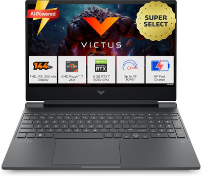 HP Victus AI AMD Ryzen 7 Octa Core 260 - (24 GB/1 TB SSD/Windows ... more