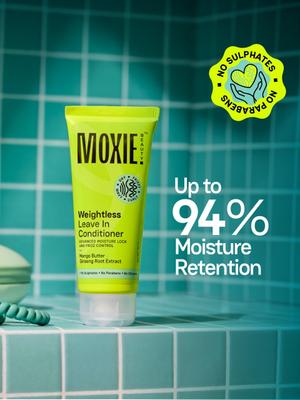 MOXIE BEAUTY Weightless Leave-In Conditioner For Frizzy & Dry hair - Travel Size