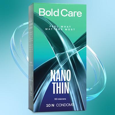 Bold Care Super Nano Thin Condoms - 50 microns Condom