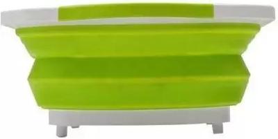 BSVR Premium Cutting Board/Washing Bowl,Fruit Vegetable Basket 06 Silicone, Plastic Cutting Board