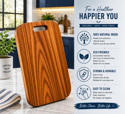 savaliya Savaliya’s Durable Kitchen Cutting Board Wooden Cutting Board