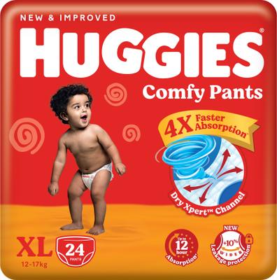 Huggies Comfy Baby Pant Diapers - XL