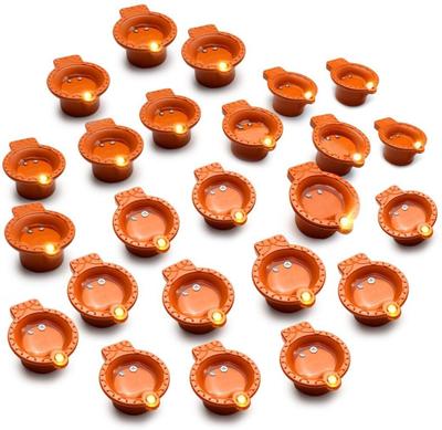 Calado Led Light Water Sensor Diya, Artificial Flameless Candle(12Pack) Candle